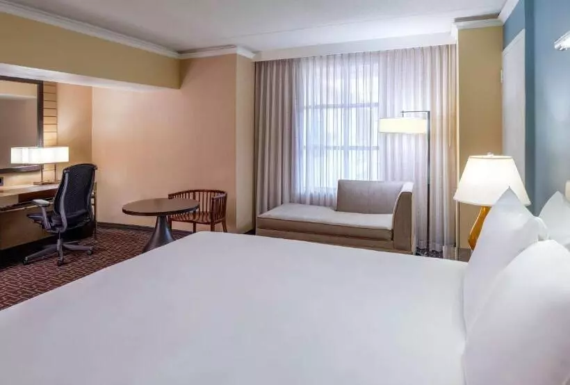 キングサイズベッドのデラックスルーム, Hyatt Regency Greenwich