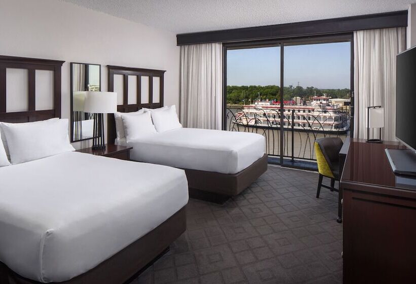 带2个双人床的标准工作室, Hyatt Regency Savannah