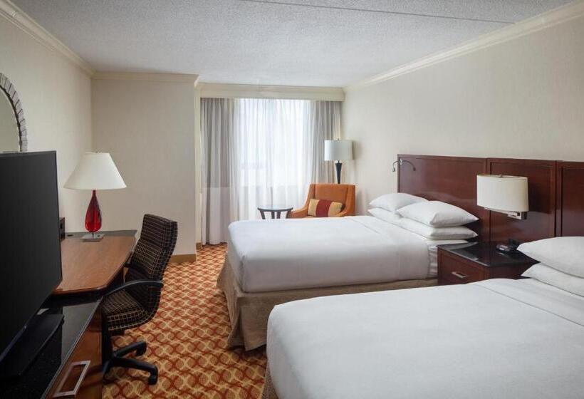 חדר סטנדרט שתי מיטות זוגיות, Indianapolis Marriott East