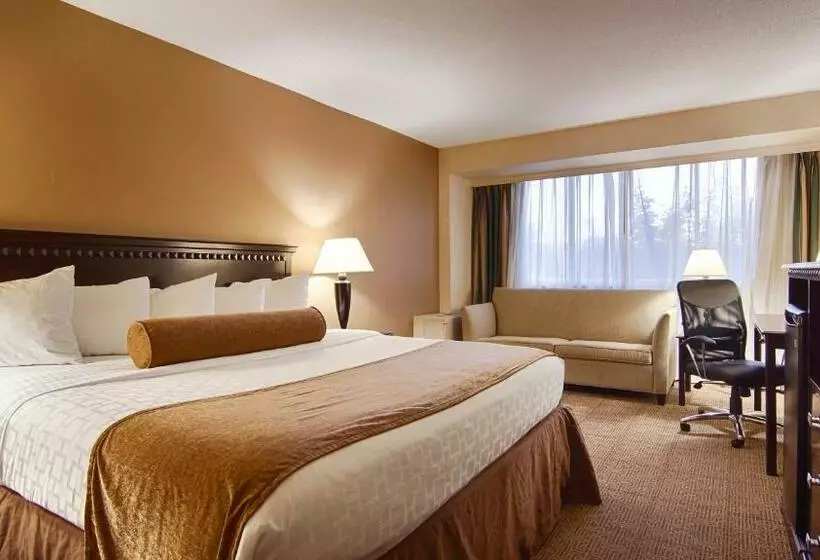 キングサイズベッドのスタンダードルーム, Quality Inn & Suites East Syracuse  Carrier Circle