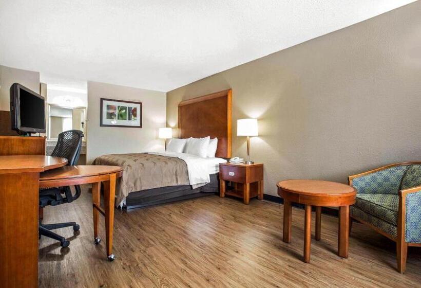 带大床的标准间, Quality Inn & Suites University Area