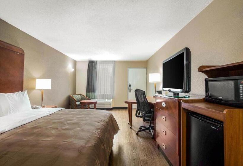 带大床的标准间, Quality Inn & Suites University Area