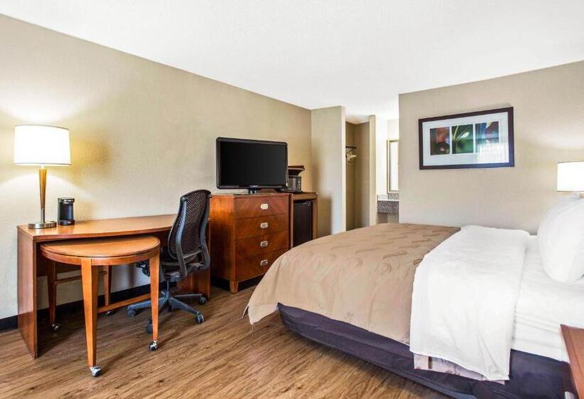 带大床的标准间, Quality Inn & Suites University Area