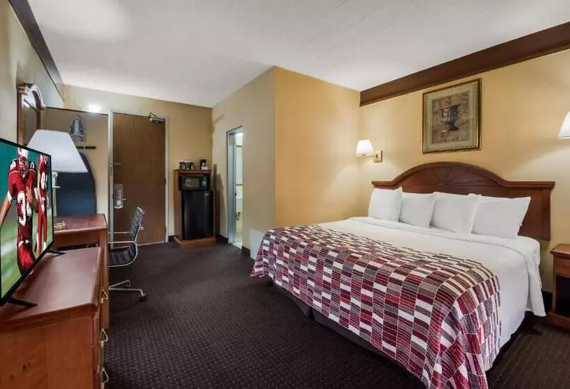 キングサイズベッドのスタンダードルーム, Red Roof Inn And Suites Newark   University