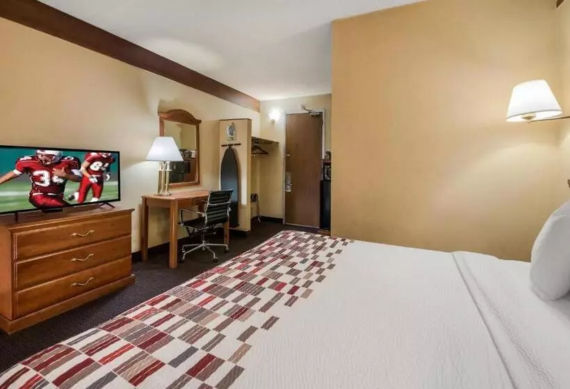キングサイズベッドのスタンダードルーム, Red Roof Inn And Suites Newark   University