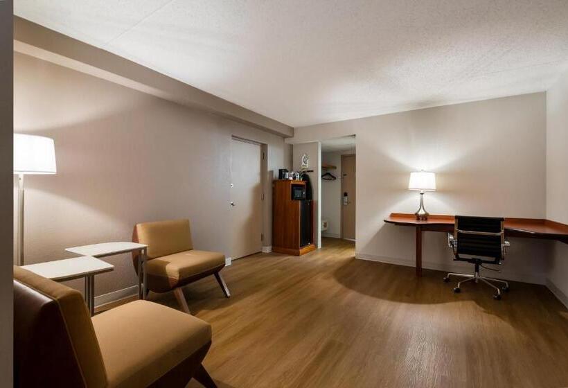 Люкс Кровать Кинг, Red Roof Inn And Suites Newark   University