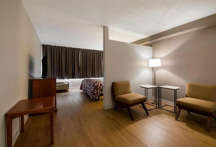 Люкс Кровать Кинг, Red Roof Inn And Suites Newark   University