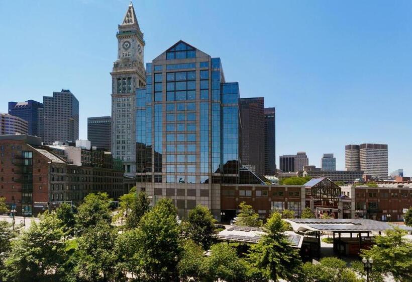 带城市景观的标准间, Boston Marriott Long Wharf