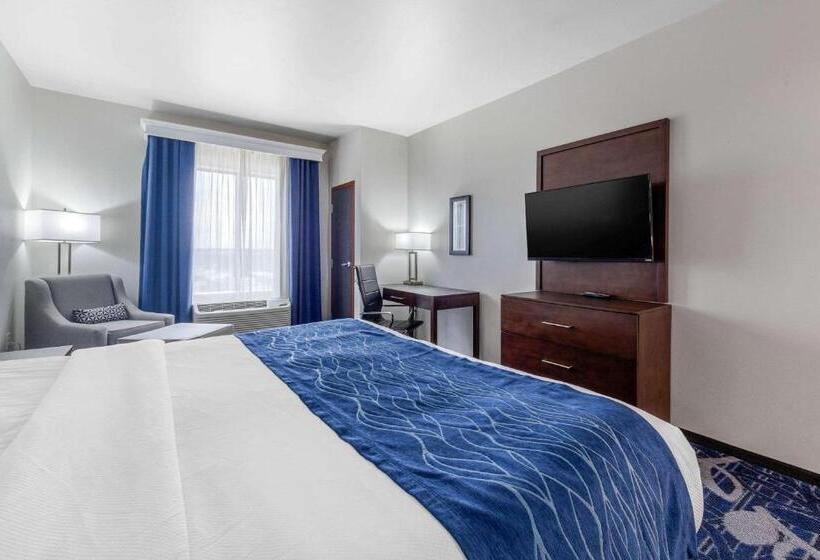 חדר סטנדרט עם מיטת קינג, Comfort Inn & Suites Oklahoma City South I 35
