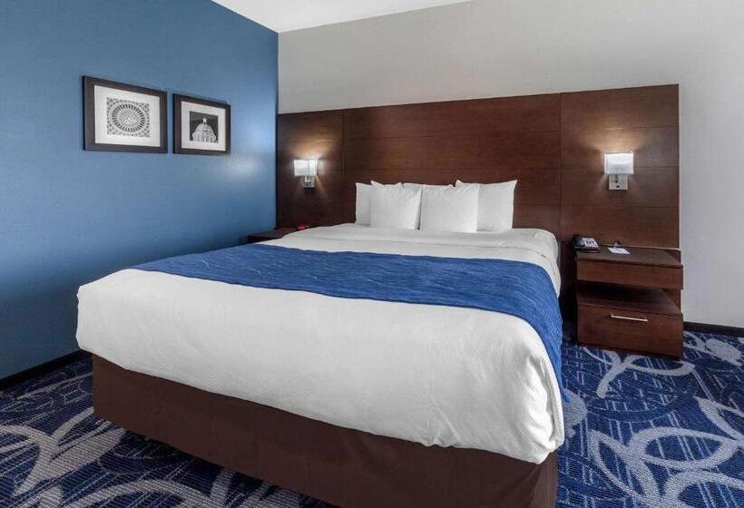 חדר סטנדרט עם מיטת קינג, Comfort Inn & Suites Oklahoma City South I 35