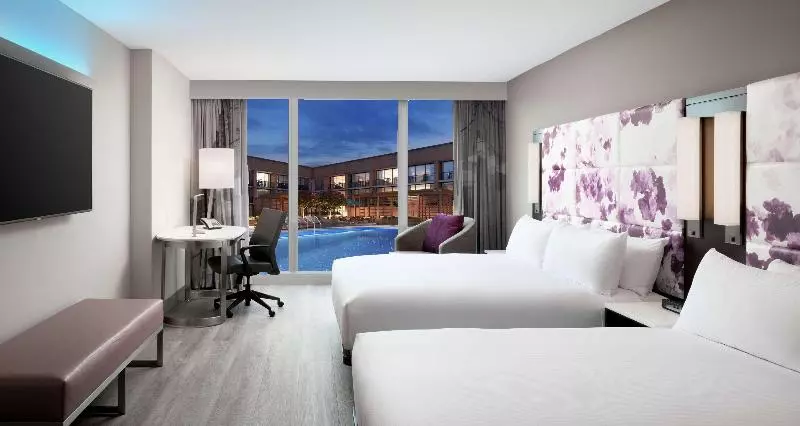 プールの見えるデラックスルーム, Hilton Washington Dc National Mall The Wharf