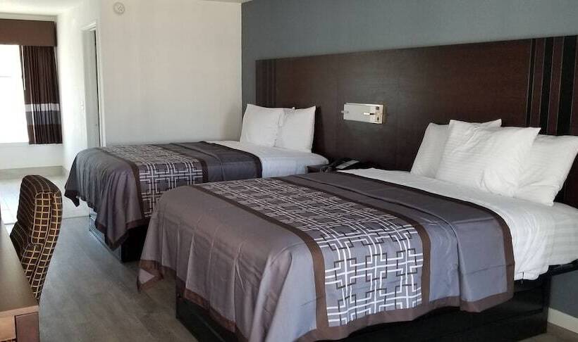 Номер Стандарт 2 Двуспальные Кровати, Key West Inn  Boaz