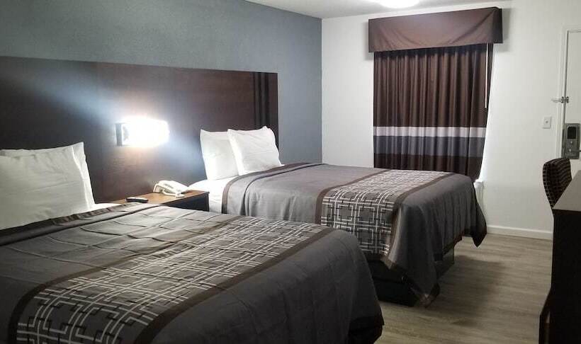 غرفه قياسيه سريرين مزدوجين, Key West Inn  Boaz