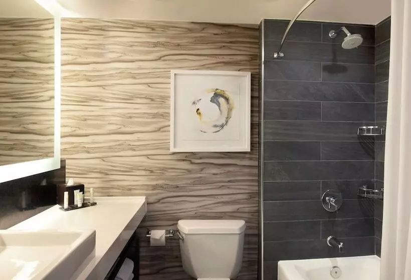 ２ダブルベッドのスタンダードルーム, Marriott Raleigh Durham Research Triangle Park
