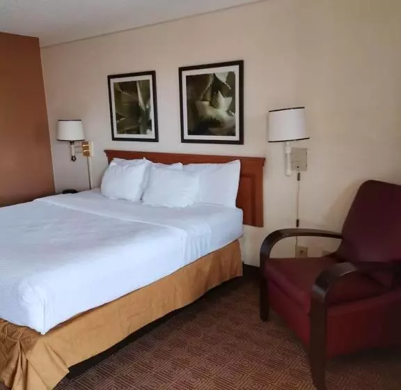 キングサイズベッドのスタンダードルーム, Super 8 By Wyndham San Antonio Near Seaworld Ingram Park