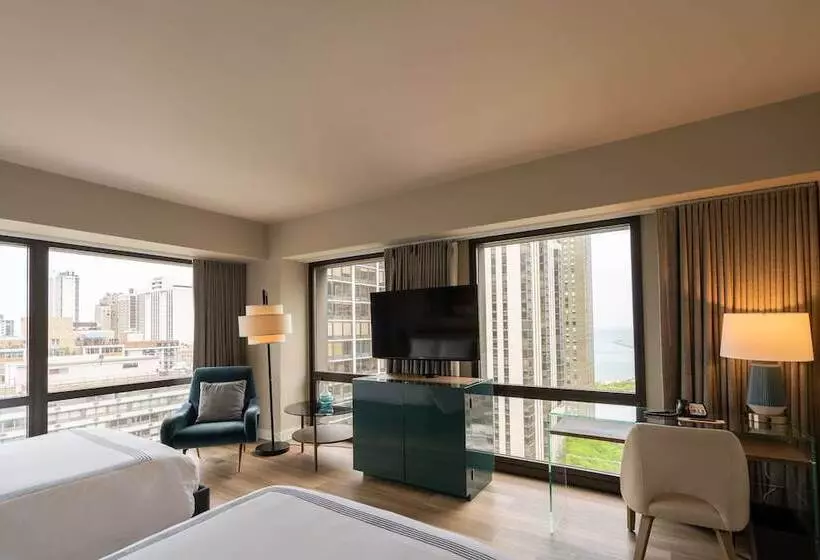 ２ダブルベッドのスタンダードルーム, Thompson Chicago, By Hyatt