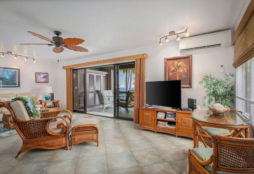 דירת חדר נוף לים, Kanaloa At Kona By Outrigger