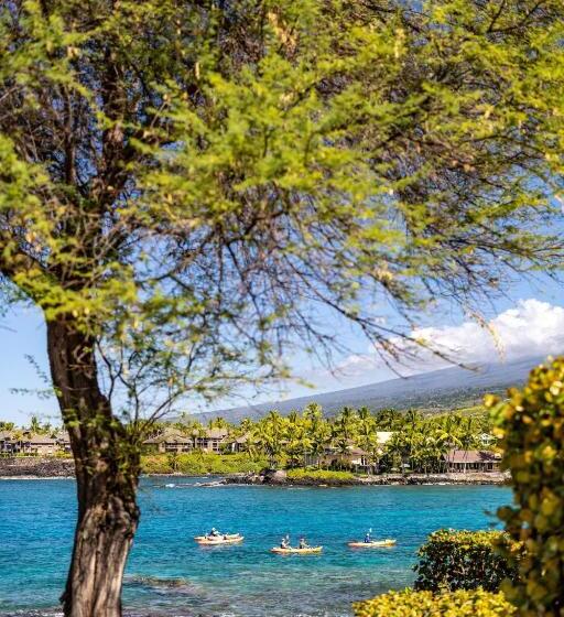 סוויטת קלאב עם נוף לים, Outrigger Kona Resort And Spa
