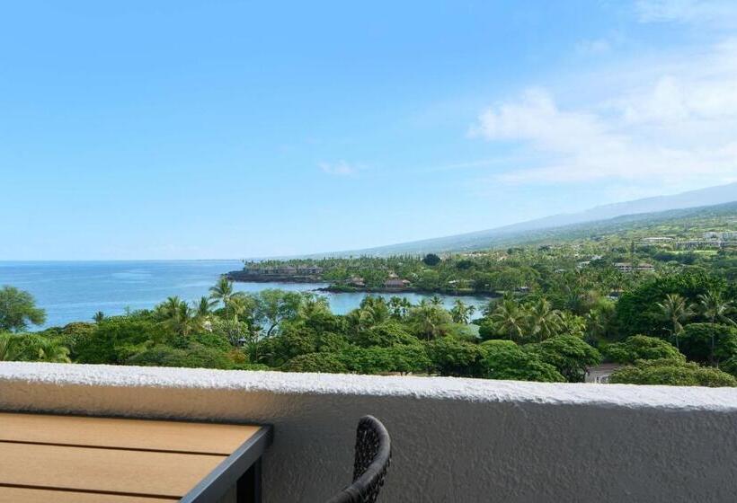 클럽 룸 킹침대, Outrigger Kona Resort And Spa