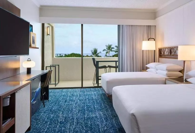 Club Room Sea View, Outrigger Kona Resort And Spa