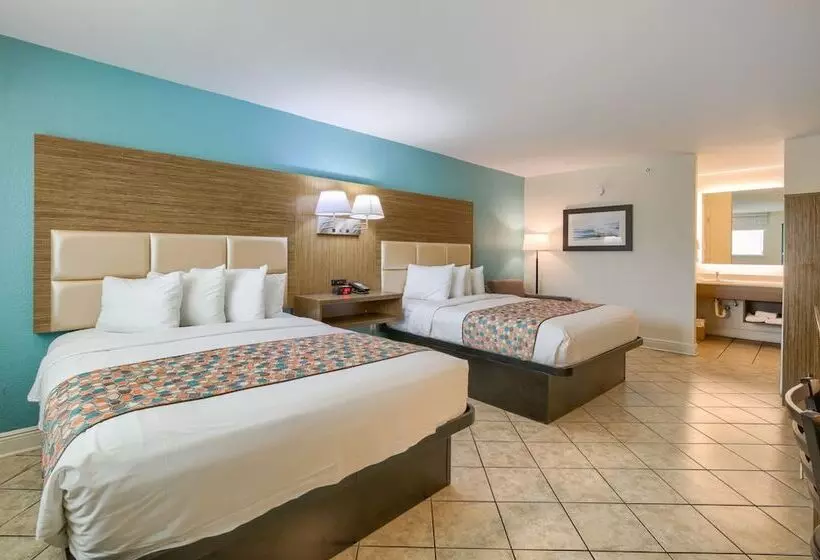 اتاق استاندارد با 2 تخت دوبل, Beachside Resort
