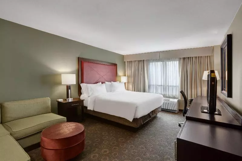 キングサイズベッドのスタンダードルーム, Crowne Plaza Houston Galleria Area, An Ihg
