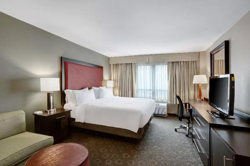 キングサイズベッドのスタンダードルーム, Crowne Plaza Houston Galleria Area, An Ihg