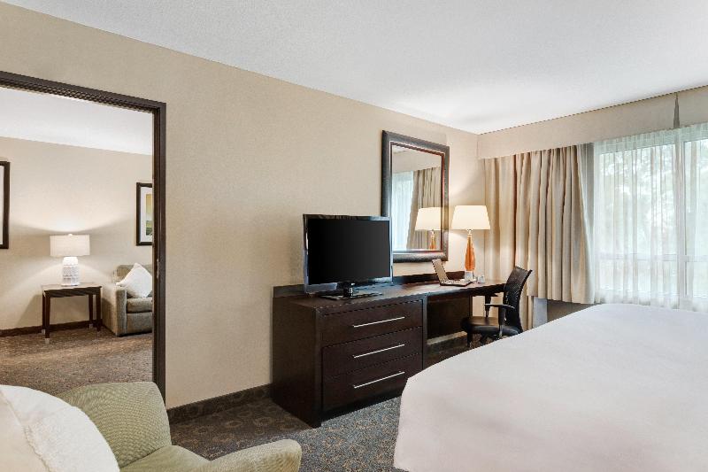 キングサイズベッドのスイートルーム, Crowne Plaza Houston Galleria Area, An Ihg