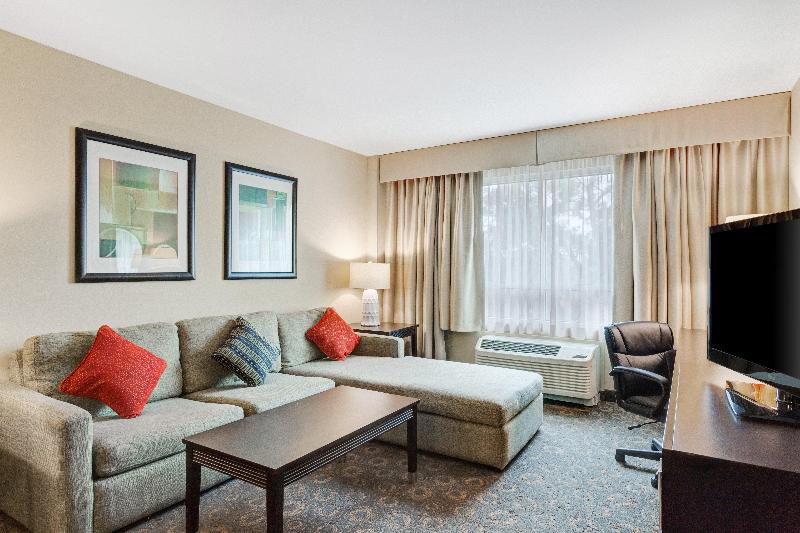 キングサイズベッドのスイートルーム, Crowne Plaza Houston Galleria Area, An Ihg