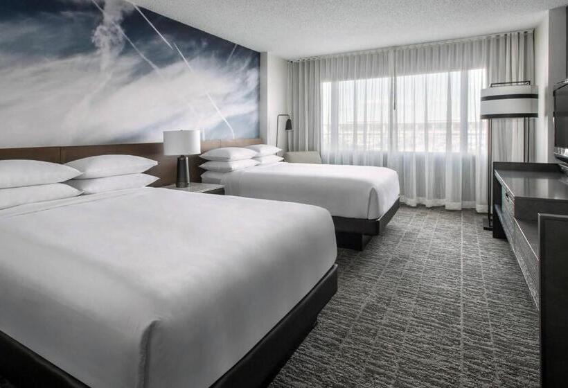 ２ダブルベッドのスタンダードルーム, Newark Liberty International Airport Marriott