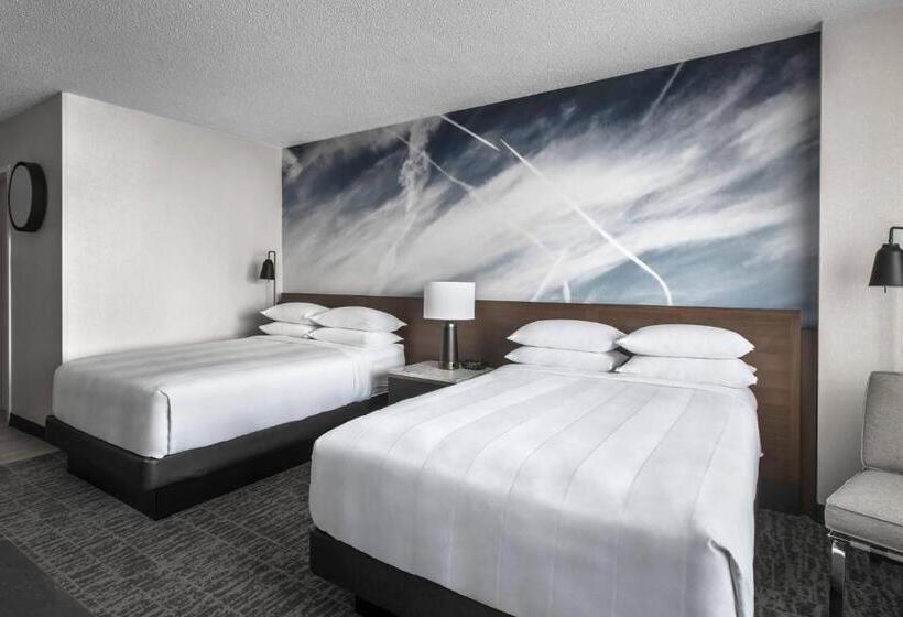 스탠다드 룸 더블 침대 2개, Newark Liberty International Airport Marriott