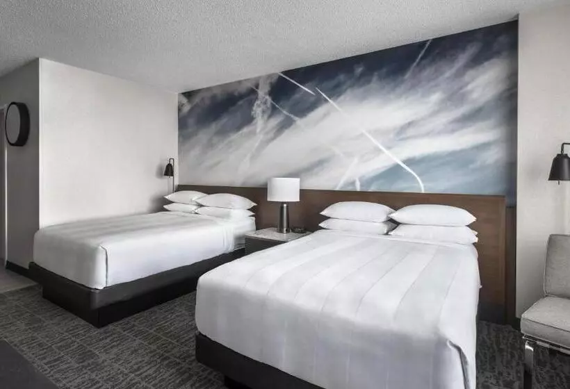 اتاق استاندارد با 2 تخت دوبل, Newark Liberty International Airport Marriott