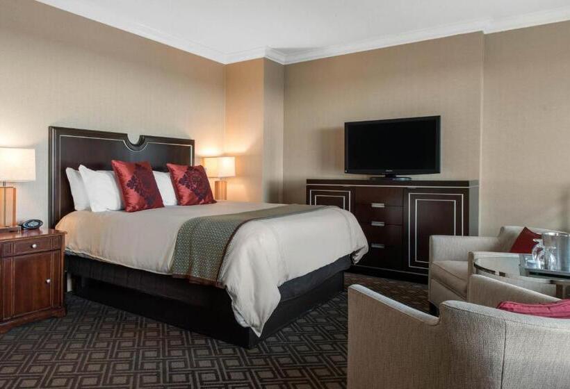 带大床的套房, Omni Severin