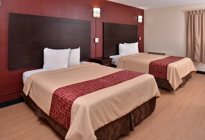 חדר דלוקס מותאם לאנשים עם מוגבלויות, Red Roof Inn Van Horn