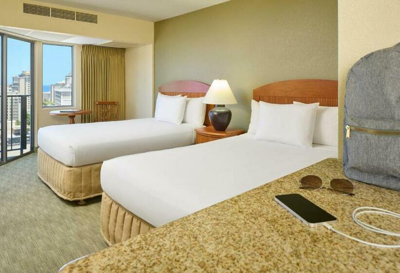 חדר סטנדרט שתי מיטות זוגיות, Waikiki Malia