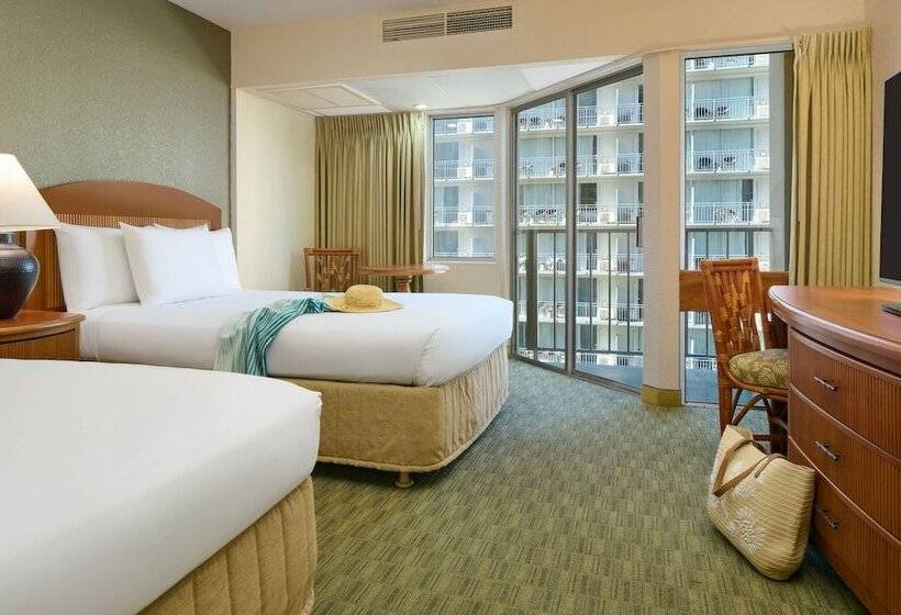 חדר סטנדרט שתי מיטות זוגיות, Waikiki Malia