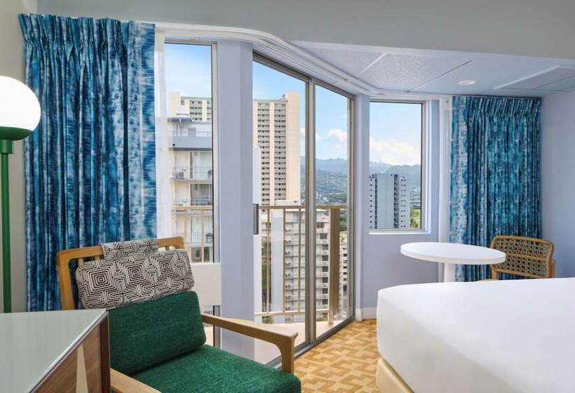 חדר סטנדרט שתי מיטות זוגיות, Waikiki Malia