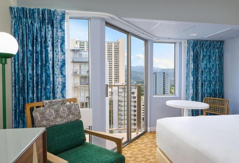 חדר סטנדרט שתי מיטות זוגיות, Waikiki Malia