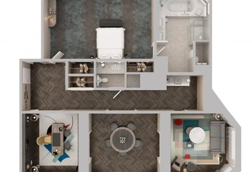 带1个卧室的公寓, The Luxury Collection Hotel Manhattan Midtown