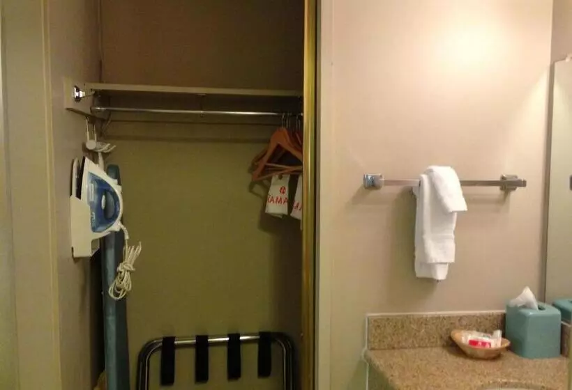 キングサイズベッドのデラックスルーム, Ramada By Wyndham Fresno North