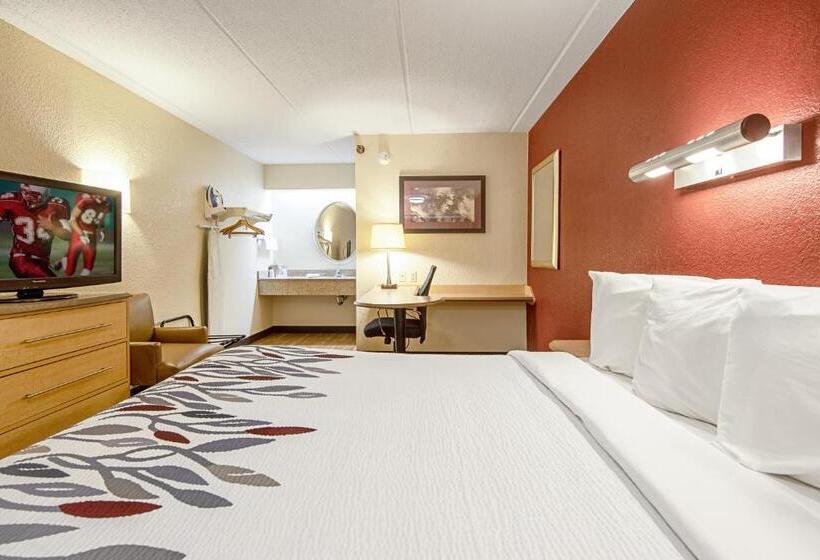 디럭스 룸 킹사이즈 침대, Red Roof Inn Charleston  Kanawha City, Wv