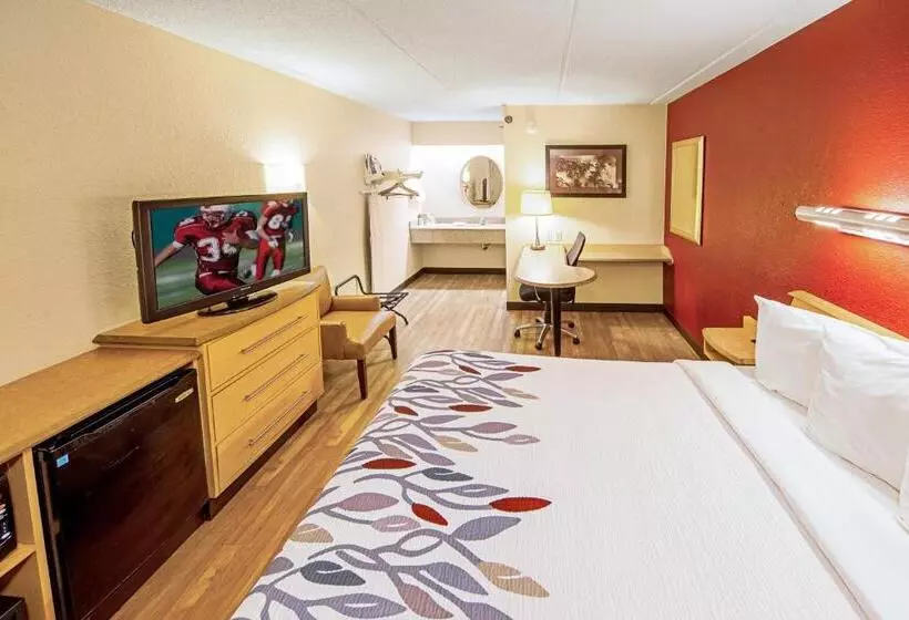 キングサイズベッドのスーペリアルーム, Red Roof Inn Charleston West  Hurricane, Wv
