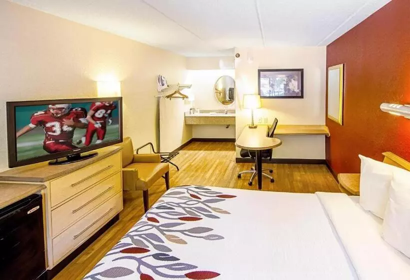 キングサイズベッドのスーペリアルーム, Red Roof Inn Charleston West  Hurricane, Wv