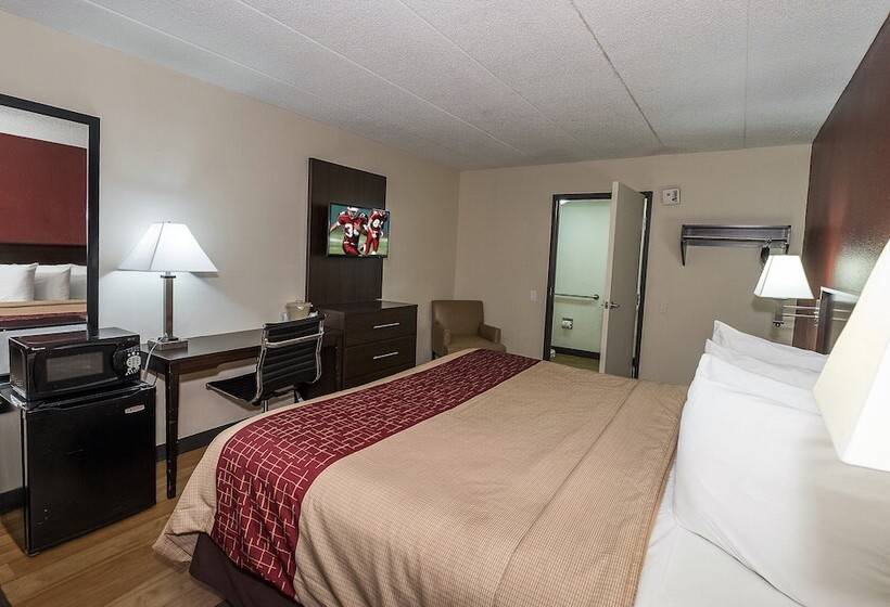 Номер Deluxe Адаптированный для Инвалидов, Red Roof Inn Columbus East  Reynoldsburg