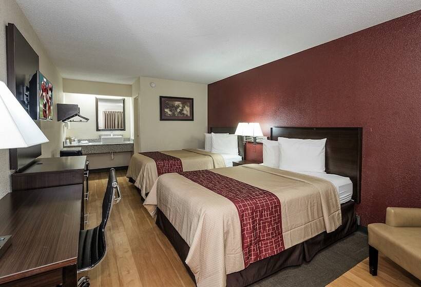 Номер Deluxe Адаптированный для Инвалидов, Red Roof Inn Columbus East  Reynoldsburg