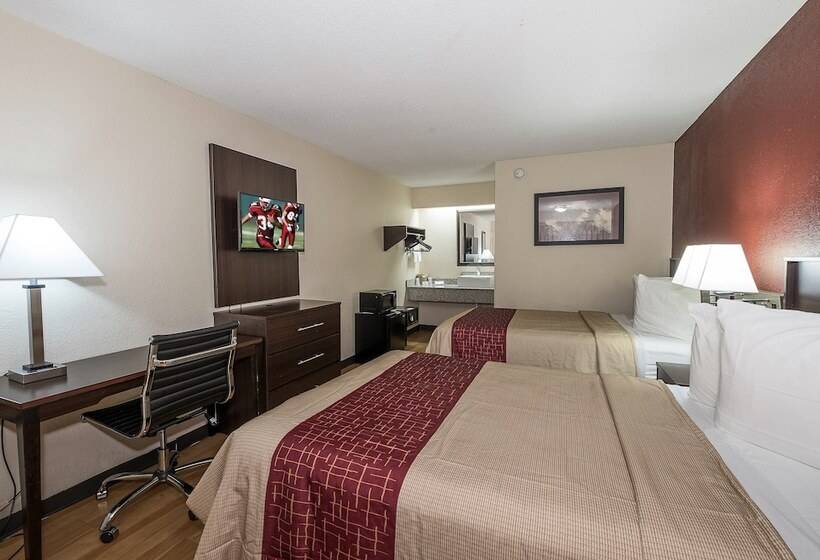 Номер Deluxe Адаптированный для Инвалидов, Red Roof Inn Columbus East  Reynoldsburg