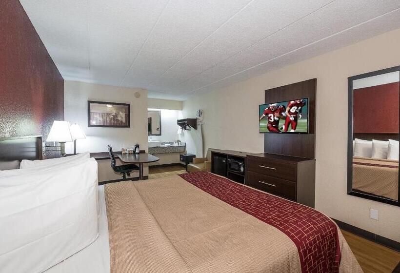 Номер Superior Кровать Кинг, Red Roof Inn Columbus East  Reynoldsburg