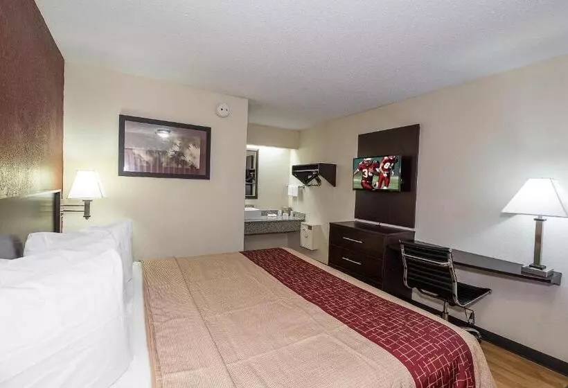 キングサイズベッドのデラックスルーム, Red Roof Inn Columbus East  Reynoldsburg