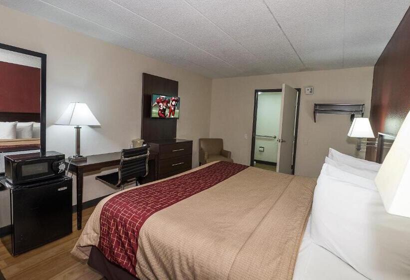 Номер Deluxe Адаптированный для Инвалидов, Red Roof Inn Columbus East  Reynoldsburg