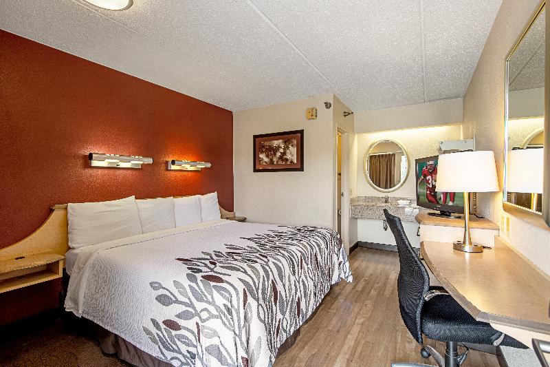 스탠다드 룸 킹사이즈 침대, Red Roof Inn Washington Dc Laurel